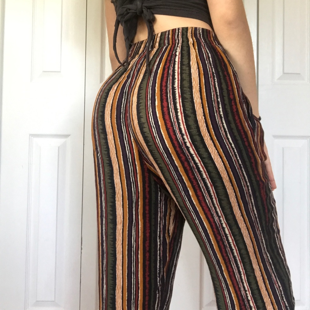 Funky Striped Pants